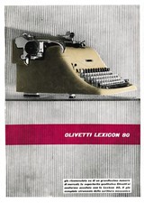 PUBBLICITA' 1950 MACCHINE DA