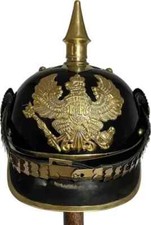 Elmetto pickelaube prussiano - elmetto,
