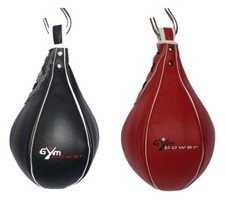 Pera in Cuoio Boxe Pugilato Peretta Veloce Speed Punching Ball Palla Sospesa