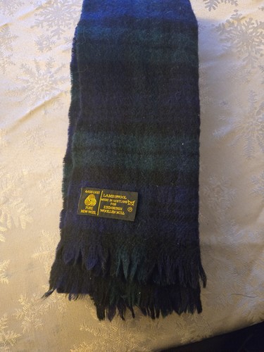 Sciarpa lana agnello tartan - di,