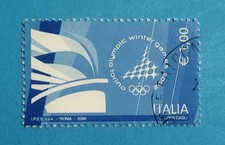 H2543- ITALIA -ITALY 2006 GIOCHI OLIMPICI INVERNALI TORINO 2006 € 1,00 USATO