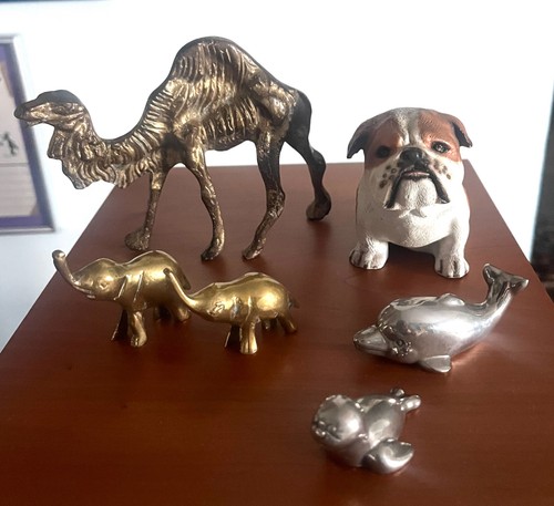 Lotto animali statuine - lotto, 6