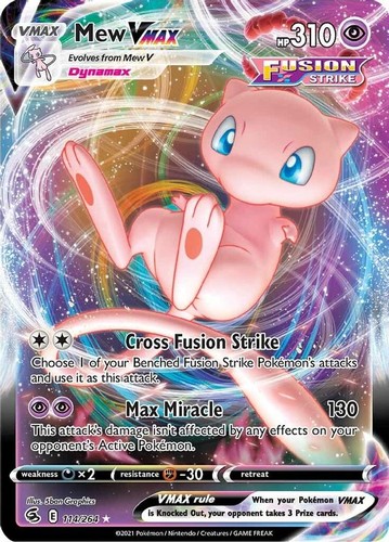 Mew vmax 114 264 pokemon - -,