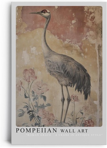 Quadro tela pompeian wall - quadro,
