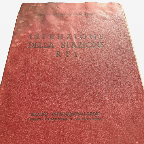 1940 istruzione della stazione - istruzione,