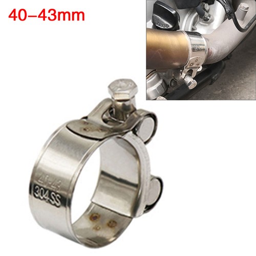 Morsetto tubo scarico moto - morsetto,