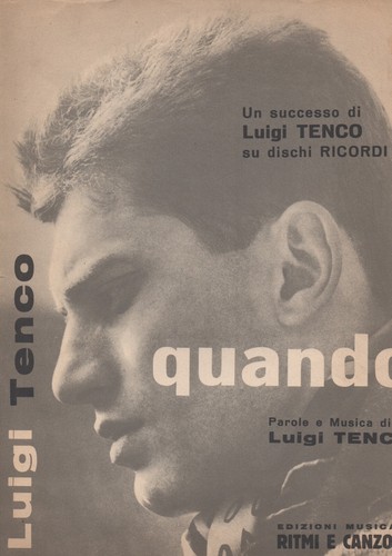 Luigi tenco quando 1960 - tenco,