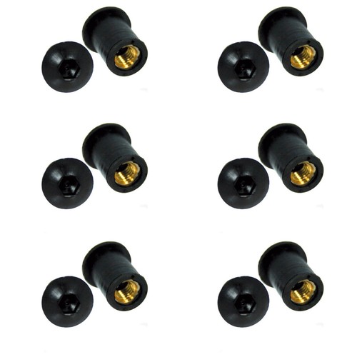 Viti m5x15 ergal nero 6 - nero,