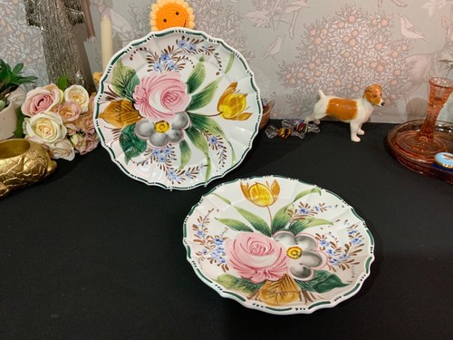 Coppia piatti vintage - coppia, nove