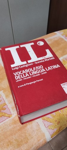 Vocabolario latino 4ª - latino, il