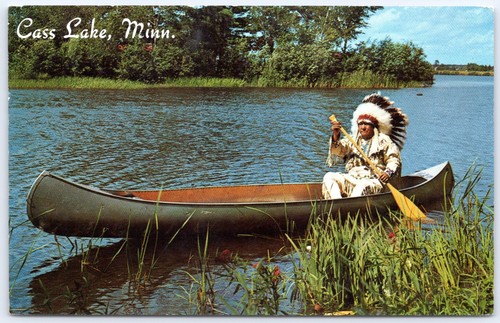 Cartolina cass lake - cartolina,