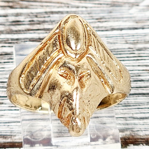 Anello indovino vintage oro