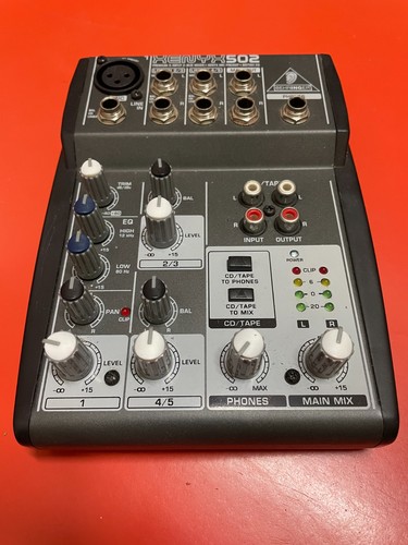 Behringer xenyx 502 mixer 5 - xenyx, a
