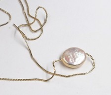 Ciondolo perle barocche rosa