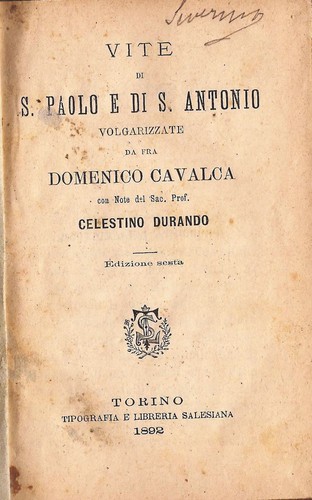 Vite paolo e di - vite, s.