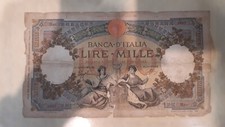 1000 Lire Capranesi Marinare Regine Del Mare 29 aprile 1940