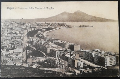Cartolina napoli panorama - cartolina,