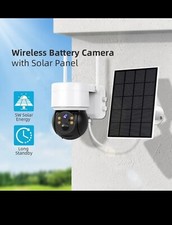 outdoor wifi camera with solar