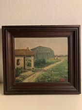 Quadro olio su Cartone Telato