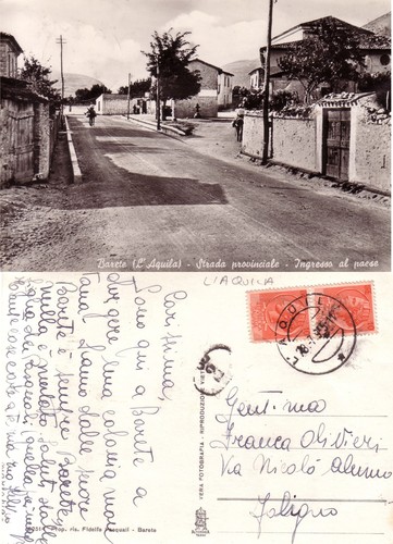 Cartolina epoca barete - cartolina, d'epoca