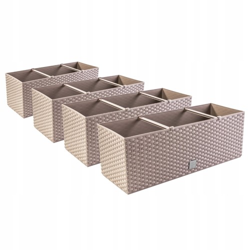 Set fioriere balcone rato - fioriere,