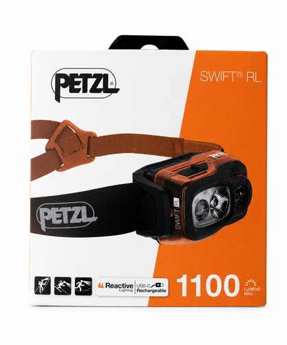 Lampada frontale petzl swift - lampada,