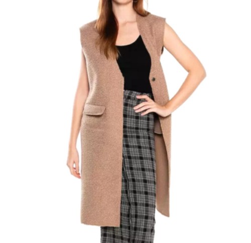 Zara donna bouclé gilet - zara,