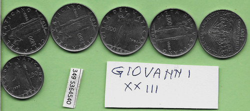 Lotto monete vaticano da - #lotto, 6