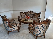 Divano Salotto Poltrona Stile  Barocco