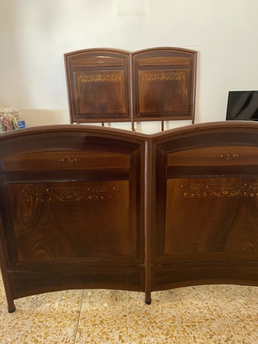 Letto antico fine 800 in - letto,