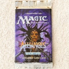 Mtg alleances booster pack - mtg:,