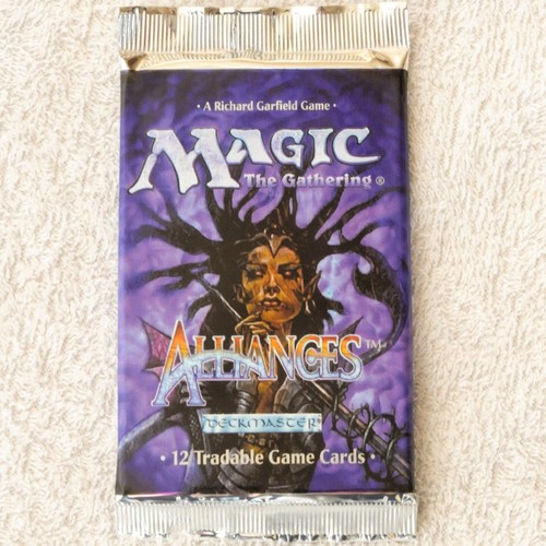 Mtg alleances booster pack - mtg:,