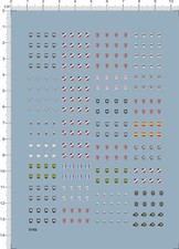 Decalcomanie 1/18 Elmetto