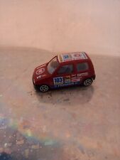 MODELLINO AUTO BBURAGO BURAGO NO BOX 1/43 FIAT 500 RALLYE BORDEAUX