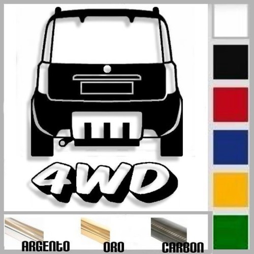 Adesivo sticker fiat panda - adesivo,