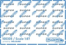 Decalcomanie TRUCKMO Scania