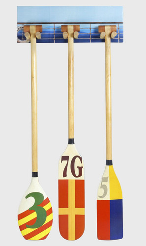 Segnale bandiera paddle - bandiera, 21,75"