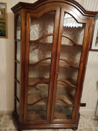 Vetrinetta legno con vetri