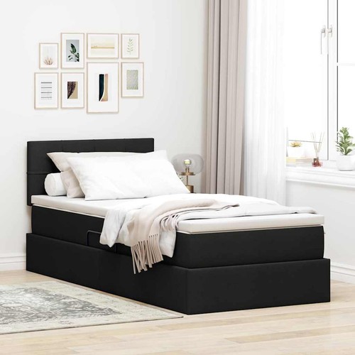 Letto con contenitore - , led