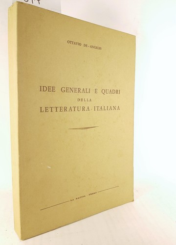 Angelis idee generali e - o., de