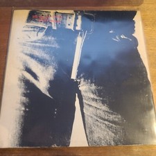 THE ROLLING STONES STICKY FINGERS 1971 US COC 59100 NO ZIP VG/VG+ VINILE LP
