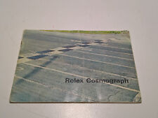 ULTRA RARE ROLEX COSMOGRAPH DAYTONA 6263 / 6265  BOOKLET SPANISH 71 GENUINE 100%
