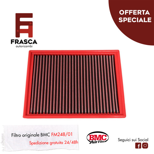 Filtro aria sportivo moto bmc - aria,