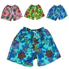 costume uomo mare 100% cotone 2 tasche elastico e laccio