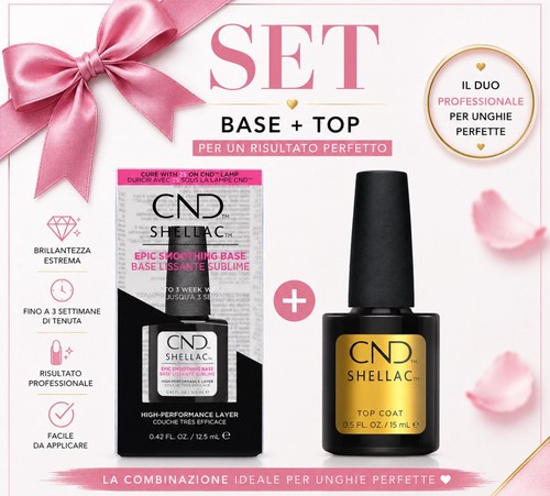 Set cnd shellac base coat - **set,