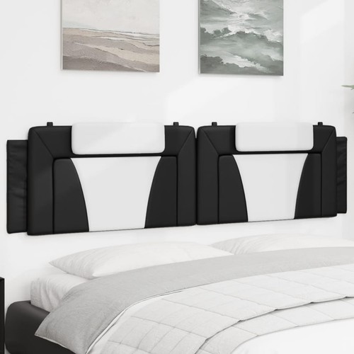 Vidaxl cuscino testiera nero - vidaxl,