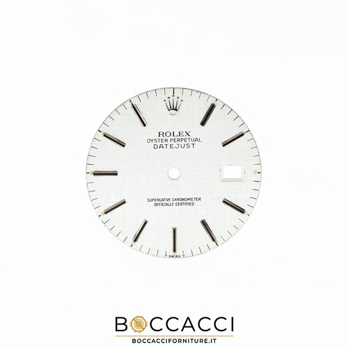 Rolex quadrante silver linen - quadrante,