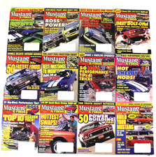 Mustang & Fords Magazine Lot Bundle 1999 Complete Year Set Car Issues Shelby VTG