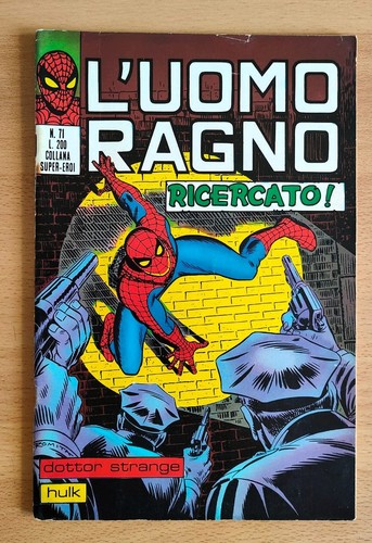 Uomo ragno anno - l'uomo,