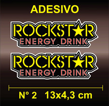 Adesivi Sticker ROCKSTAR ENERGY DRINK | REDBULL MONSTER FIGA NOS